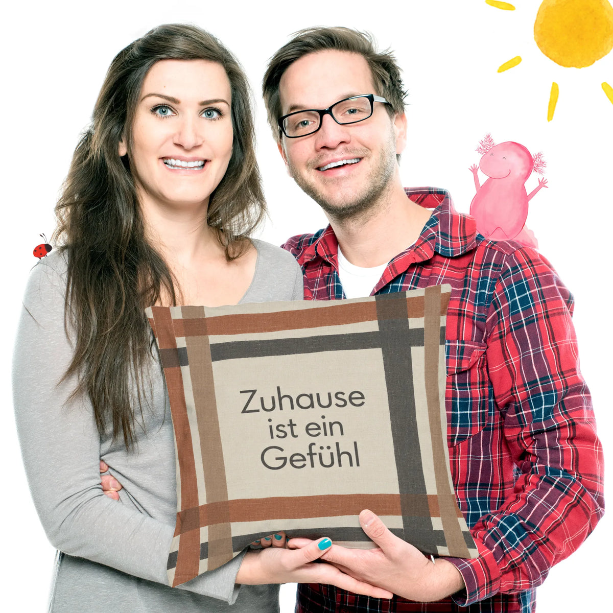 Gemütliches gestreiftes Dekokissen zum Einzug in Terrakotta|p:2014545|h:3ee14aaf463963e9b9bc44144f756d2f