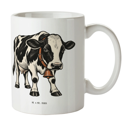 Traditionelle Kuh-Tasse für Kuhliebhaber mit Halsband und Glocke|p:2014548|h:717fc0df5b89a8566a9aea87c81dc69e