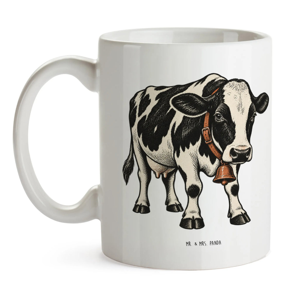 Traditionelle Kuh-Tasse für Kuhliebhaber mit Halsband und Glocke|p:2014548|h:e13aa712f817eb092177f80ab6cd5b94