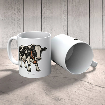 Traditionelle Kuh-Tasse für Kuhliebhaber mit Halsband und Glocke|p:2014548|h:f4e2a3dae37de05147c8293fbaab7d9e