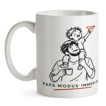 Lustige Tasse für Papa mit Kind auf den Schultern|p:2014554|h:8380ea9b6549366e25a6ff01ab2980a4