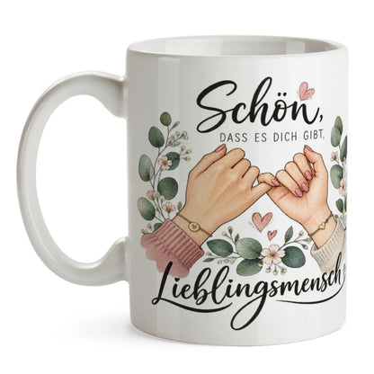 Herzliche Tasse für die Freundin mit Finger-Versprechen|p:2014555|h:8eb76be758a4fc7438b75a17ea4638ff