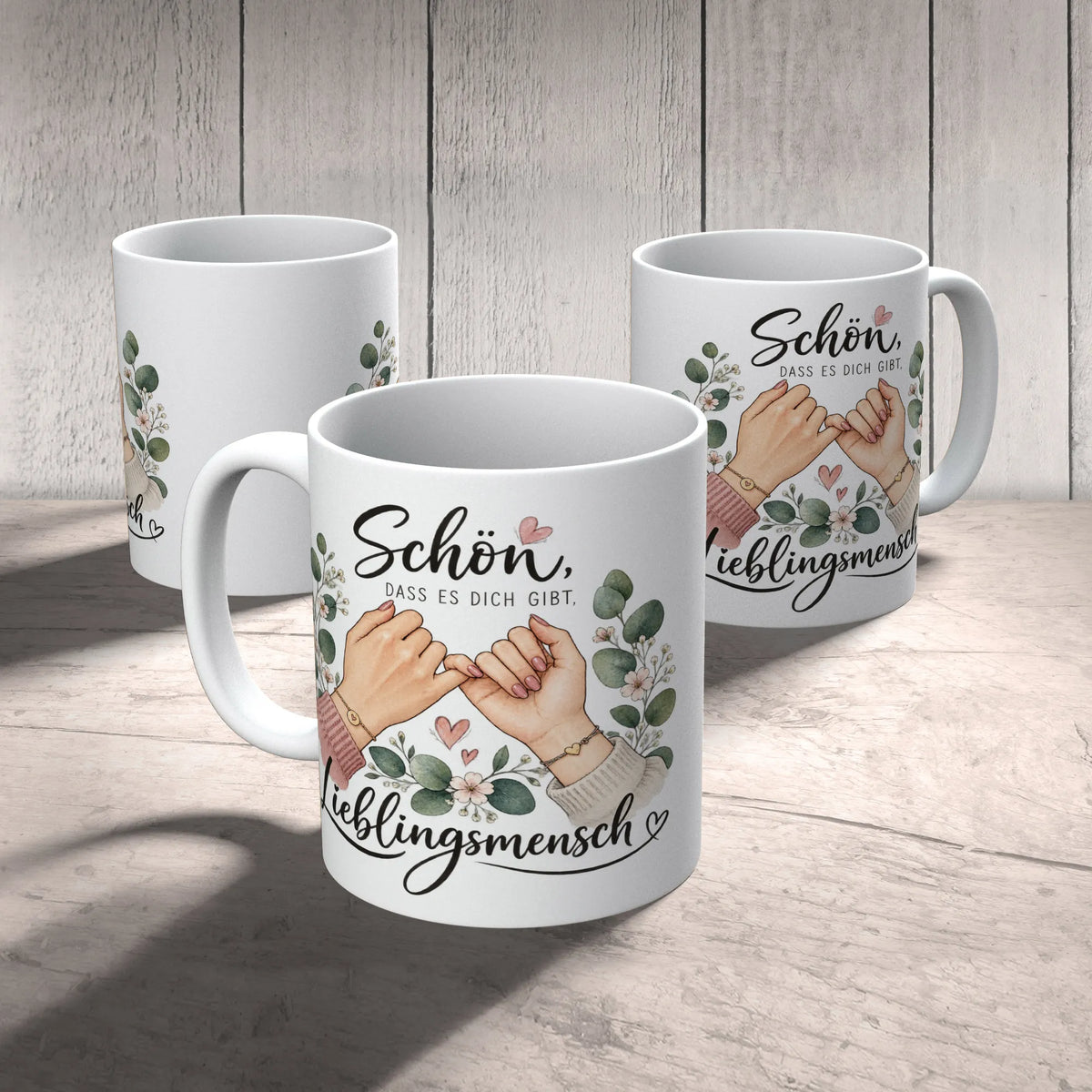 Herzliche Tasse für die Freundin mit Finger-Versprechen|p:2014555|h:d5fbb0b7feb9990e28d159aee6d5470e