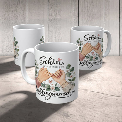 Herzliche Tasse für die Freundin mit Finger-Versprechen|p:2014555|h:d5fbb0b7feb9990e28d159aee6d5470e
