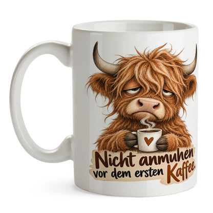 Lustige Kuh-Tasse für Morgenmuffel mit Kaffee|p:2014557|h:3fc6931b61cf36ef4c7ee8a5c6b73537