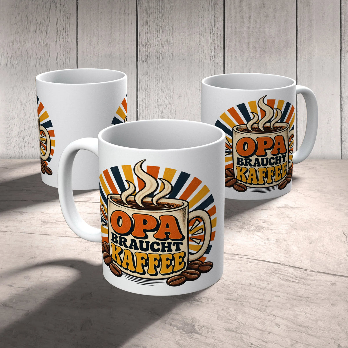 Lustige Kaffeetasse für Opa mit Kaffeebohnen|p:2014558|h:e710aef95dc4bed7553a09a11605abce