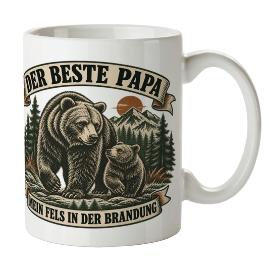 Starke Tasse für Papa mit Grizzlybär|p:2014563|h:44309219b1a9d50fca2524140ad351b1