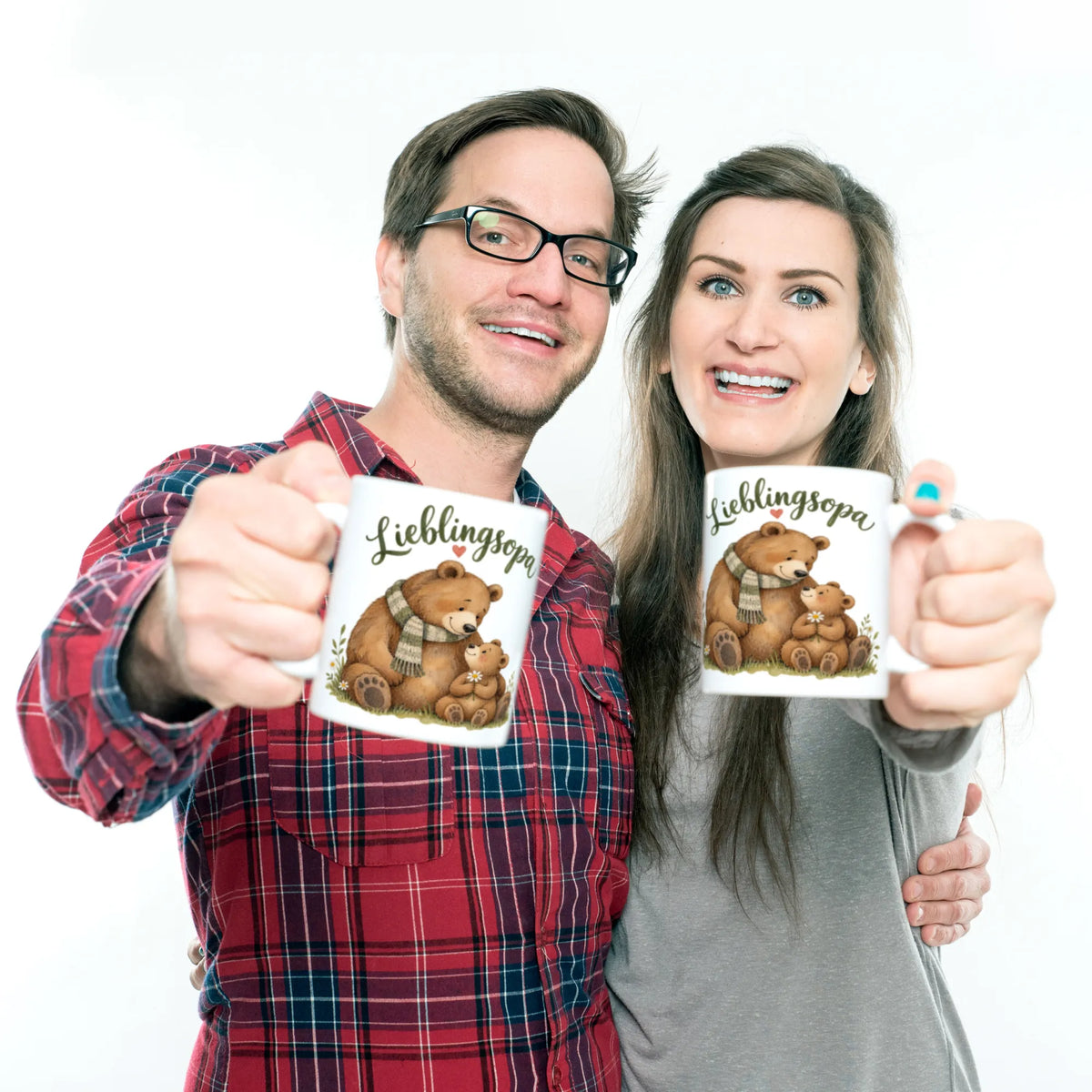 Liebevolle Kaffeetasse für Opa mit Bär und Bärenkind|p:2014567|h:2cf914c13b6e7d4f77be4509ee3efc99