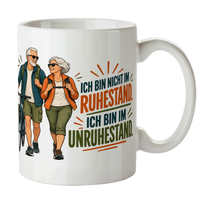 Lustige Tasse für Rentner mit aktivem Paar|p:2014588|h:2be4550ccdef0815ac3c9b5822ce920d