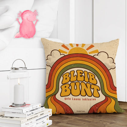 Fröhliches Dekokissen mit Retro-Regenbogen für Kinder|p:2014590|h:3ac5d6c8ef0bd88085a1b5ec24723f38