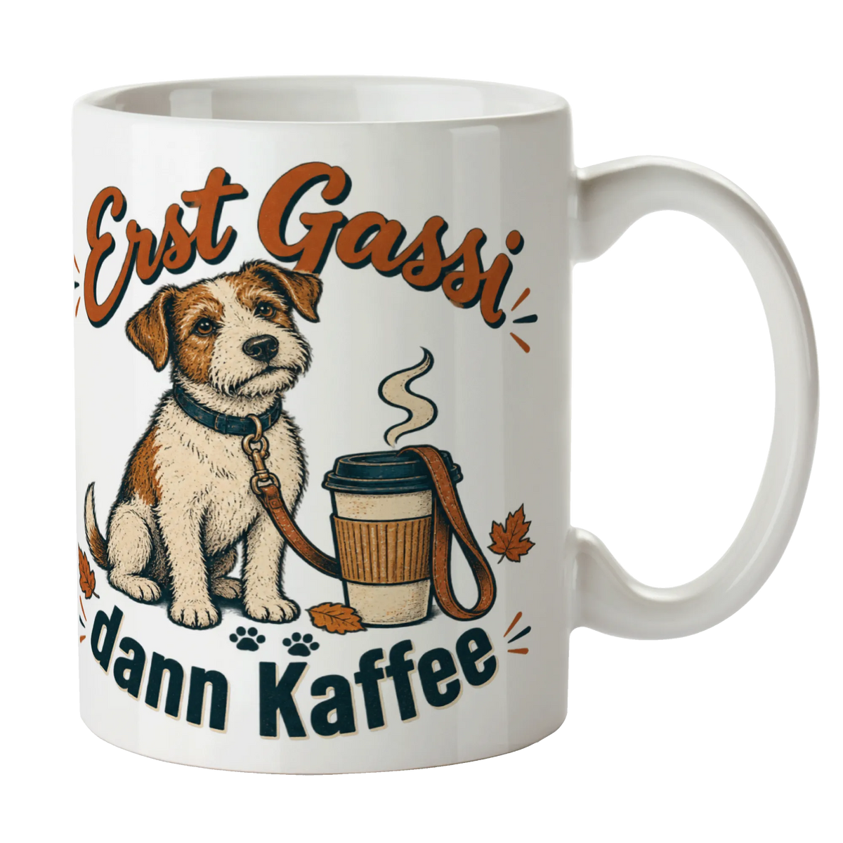 Lustiger Trinkbecher für Hundeliebhaber unterwegs mit Terrier-Mix|p:2014595|h:3036912d5e27f6c4b4cf445fcda4d566