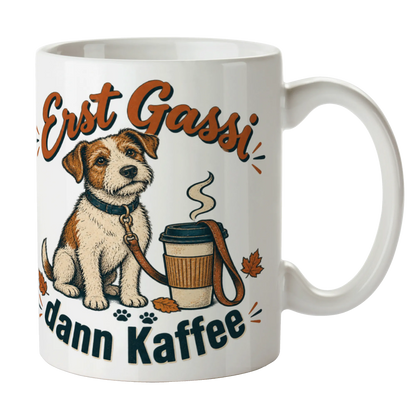 Lustiger Trinkbecher für Hundeliebhaber unterwegs mit Terrier-Mix|p:2014595|h:3036912d5e27f6c4b4cf445fcda4d566