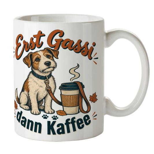 Lustiger Trinkbecher für Hundeliebhaber unterwegs mit Terrier-Mix|p:2014595|h:3036912d5e27f6c4b4cf445fcda4d566