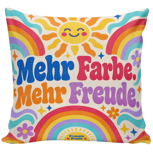 Fröhliches Dekokissen mit Regenbogen für gute Laune im Kinderzimmer|p:2014598|h:c71d0d2ac9da0fcd3a7da9795c67380b