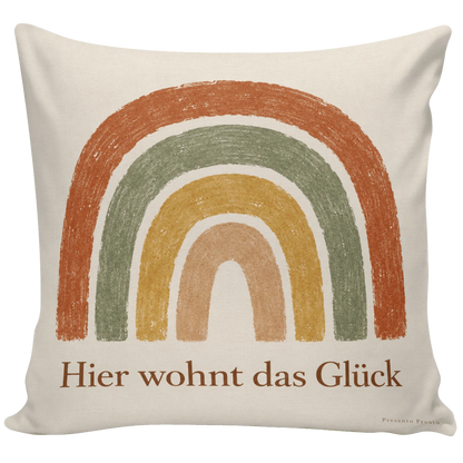 Gemütliches Dekokissen mit Regenbogen fürs neue Zuhause|p:2014601|h:8e5951826dd53abf965a9e9307977e7b