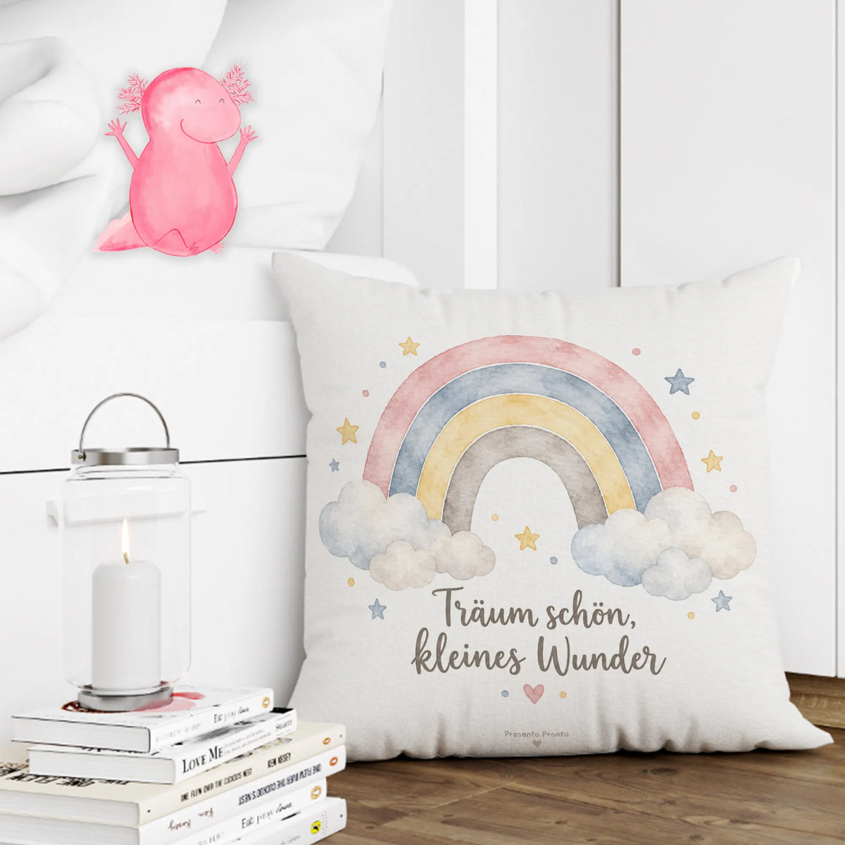Süßes Dekokissen mit Regenbogen fürs Kinderzimmer|p:2014604|h:33d332522ac2f8acd976a5fdaf6ff5a0