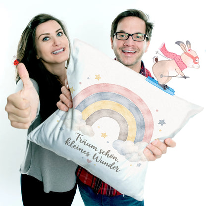 Süßes Dekokissen mit Regenbogen fürs Kinderzimmer|p:2014604|h:22456c7d5751fbed887e43c151124ce3