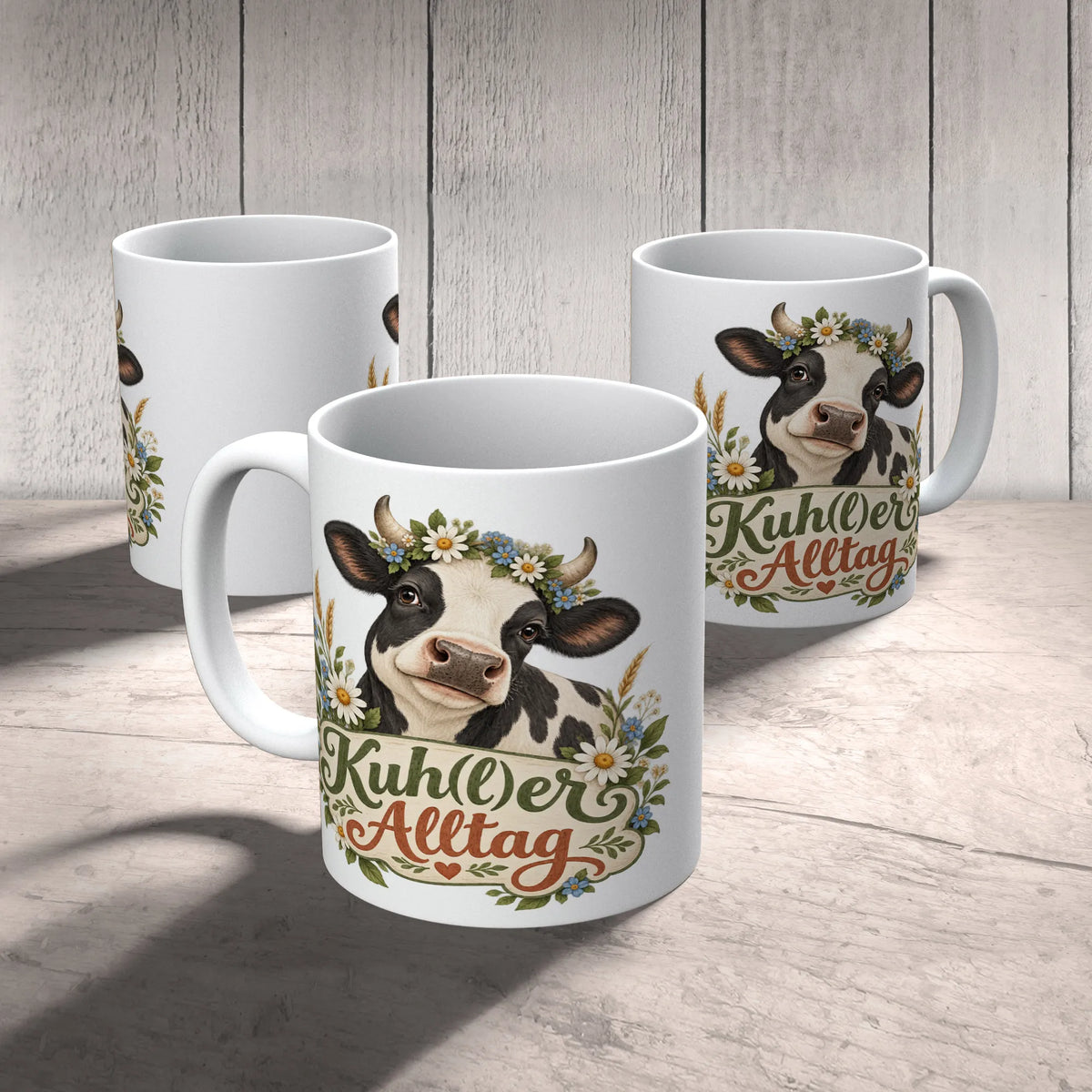 Lustige Kuh Tasse für Kuhfans mit Blumenkranz|p:2014608|h:47948cdfffa5fdf79a4714ad64efb9ce