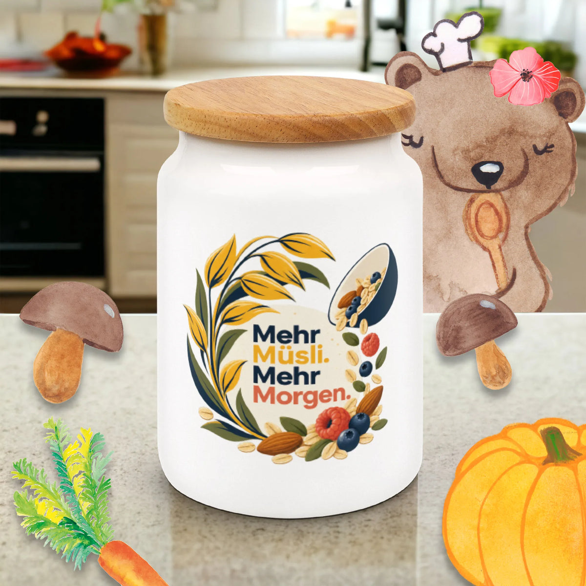 Motivierende Vorratsdosen für Müsli-Fans mit Haferähre|p:2014610|h:eb2ac29e626b56a494ecfde339e391fb