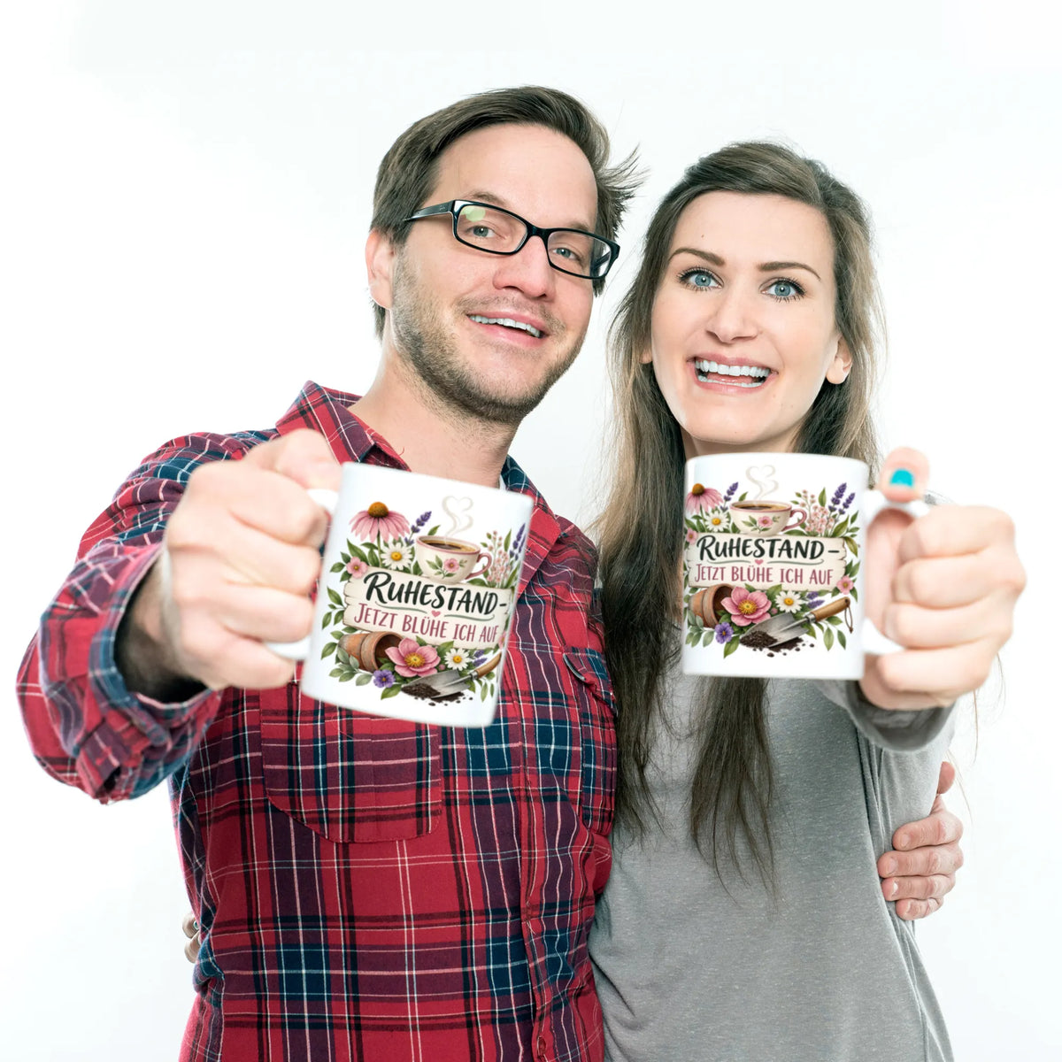 Schöne Tasse zum Ruhestand mit Wildblumen|p:2014620|h:964cc01d548519a08e20905993bfc41a