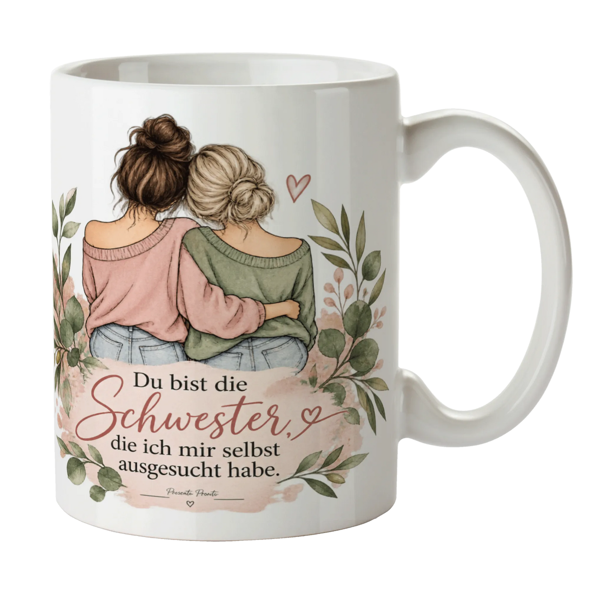 Herzliche Tasse für die beste Freundin mit zwei Freundinnen|p:2014627|h:01a0c09e30f1b5fd27a9034360fa6114