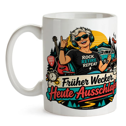 Lustige Tasse für Rentner mit fröhlichem Senior|p:2014653|h:9534b054458ed66afffb3ba3bc656e53