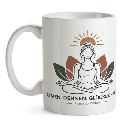 Entspannende Yoga Tasse für Yogafans mit Lotusblume|p:2014655|h:bb5fa1471ae4d09039741bd9832c1213