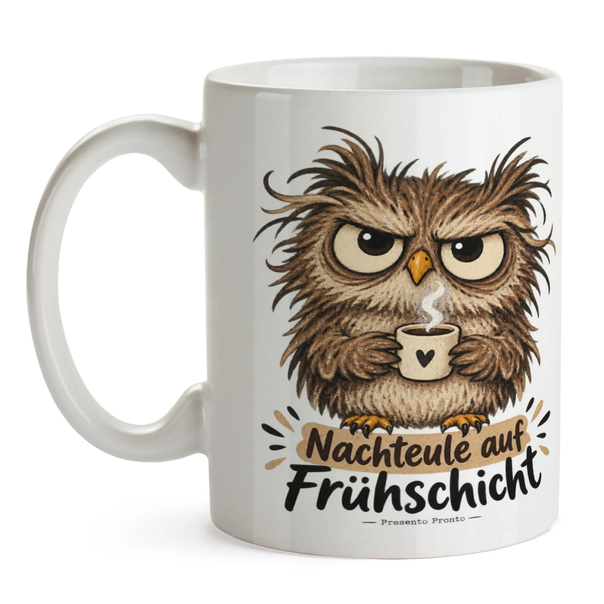 Lustige Tasse mit Eule für müde Nachteulen|p:2014656|h:a58b79dd9cd4c56d7ef619148304d25a