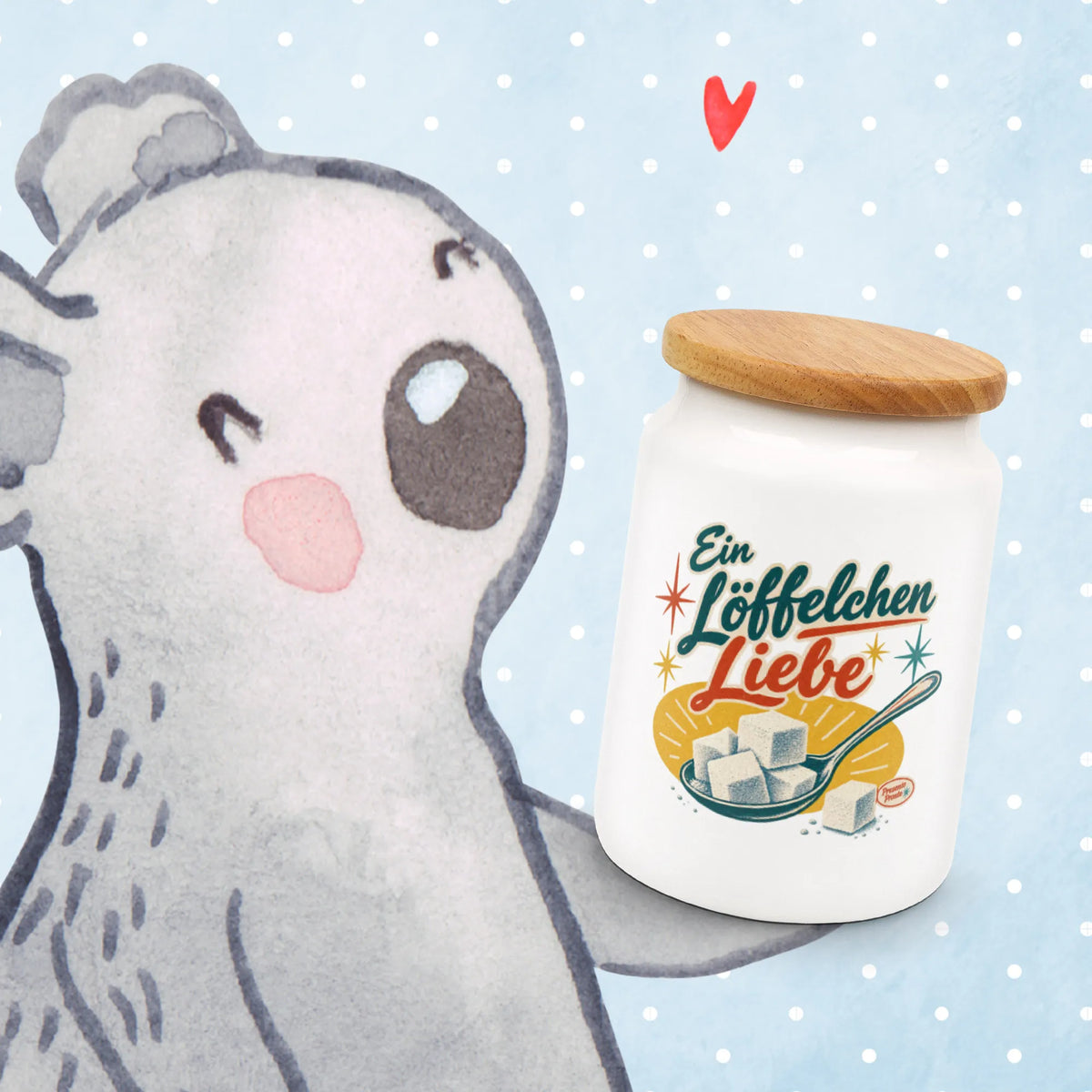 Süße Vintage Zuckerdose für die Küche mit Zuckerwürfeln|p:2014659|h:f9cd2328434a90123cc19abaf0903bd4