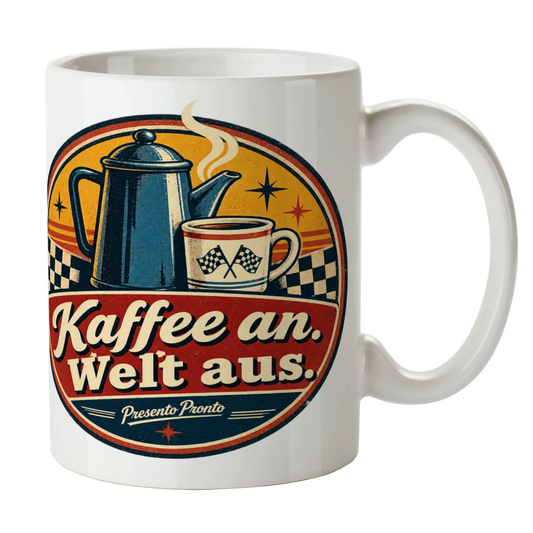 Gemütliche Vintage Tasse für Kaffeefans mit Retrokanne|p:2014662|h:734cc93770904911ac4435c2af8470f7