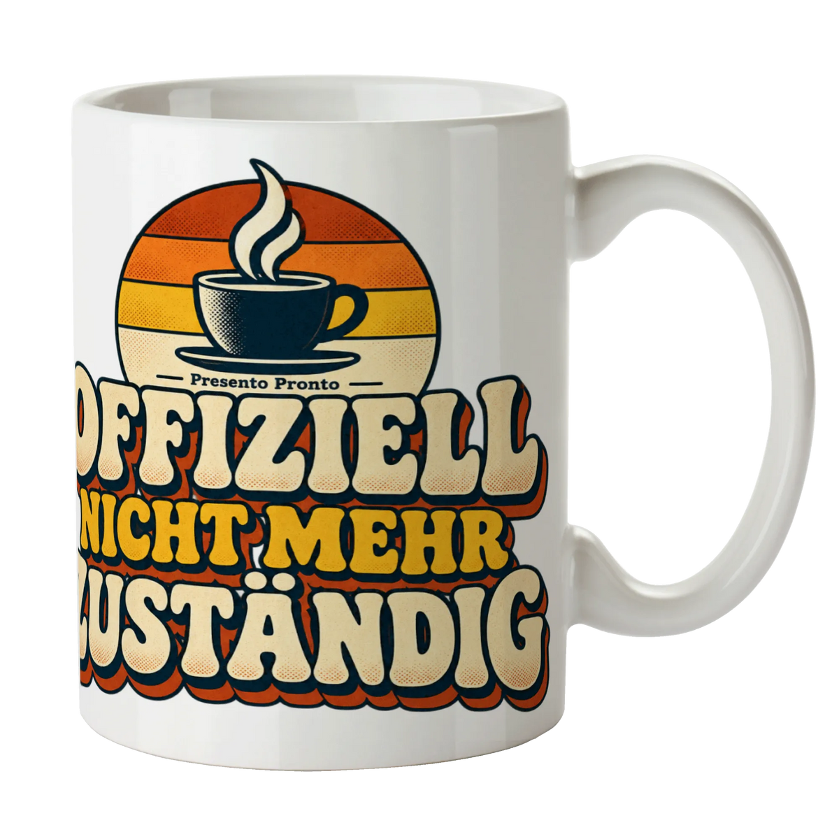 Lustige Tasse für Rentner mit Retro Sonnenuntergang|p:2014663|h:5571ea040f506a38613ffd795c544ff1