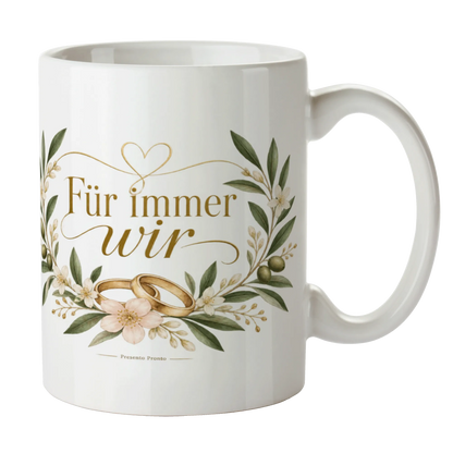 Elegante Tasse zur Hochzeit mit Brautpaar|p:2014667|h:b042f77cb8dcf7e7b5624586fa12f406