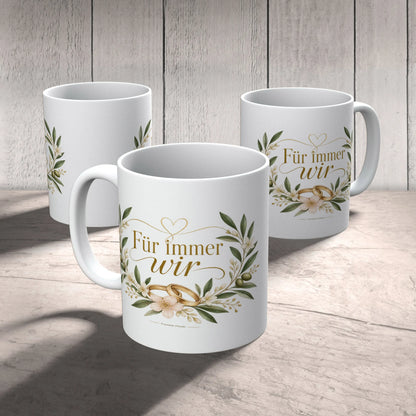 Elegante Tasse zur Hochzeit mit Brautpaar|p:2014667|h:fb483fa17d1b156dd7312161e8526350