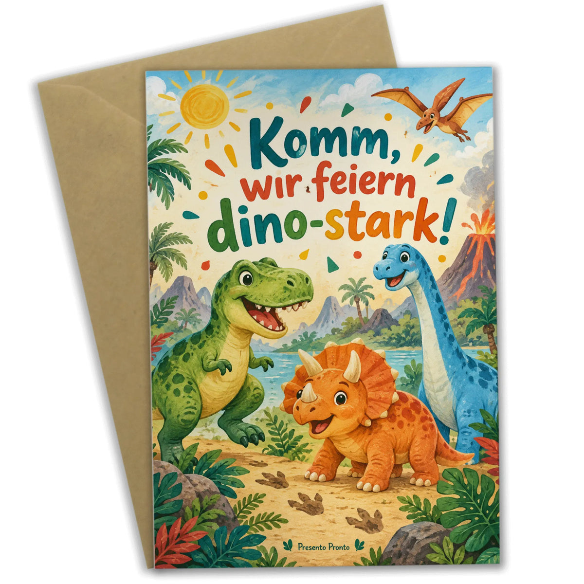 Lustige Dino Einladungskarte zum Kindergeburtstag|p:2014687|h:016d18e592f4cf2fa2081506d60457d9