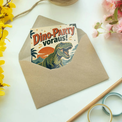 Coole Einladungskarte mit Dino zum Kindergeburtstag|p:2014693|h:71b83ebebf5d1e5d42da88ec54494045