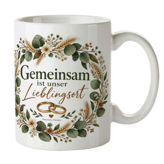 Romantische Tasse zur Hochzeit mit Eheringen|p:2014694|h:1178ff9afff1a9b55333fd2ee36fd89d