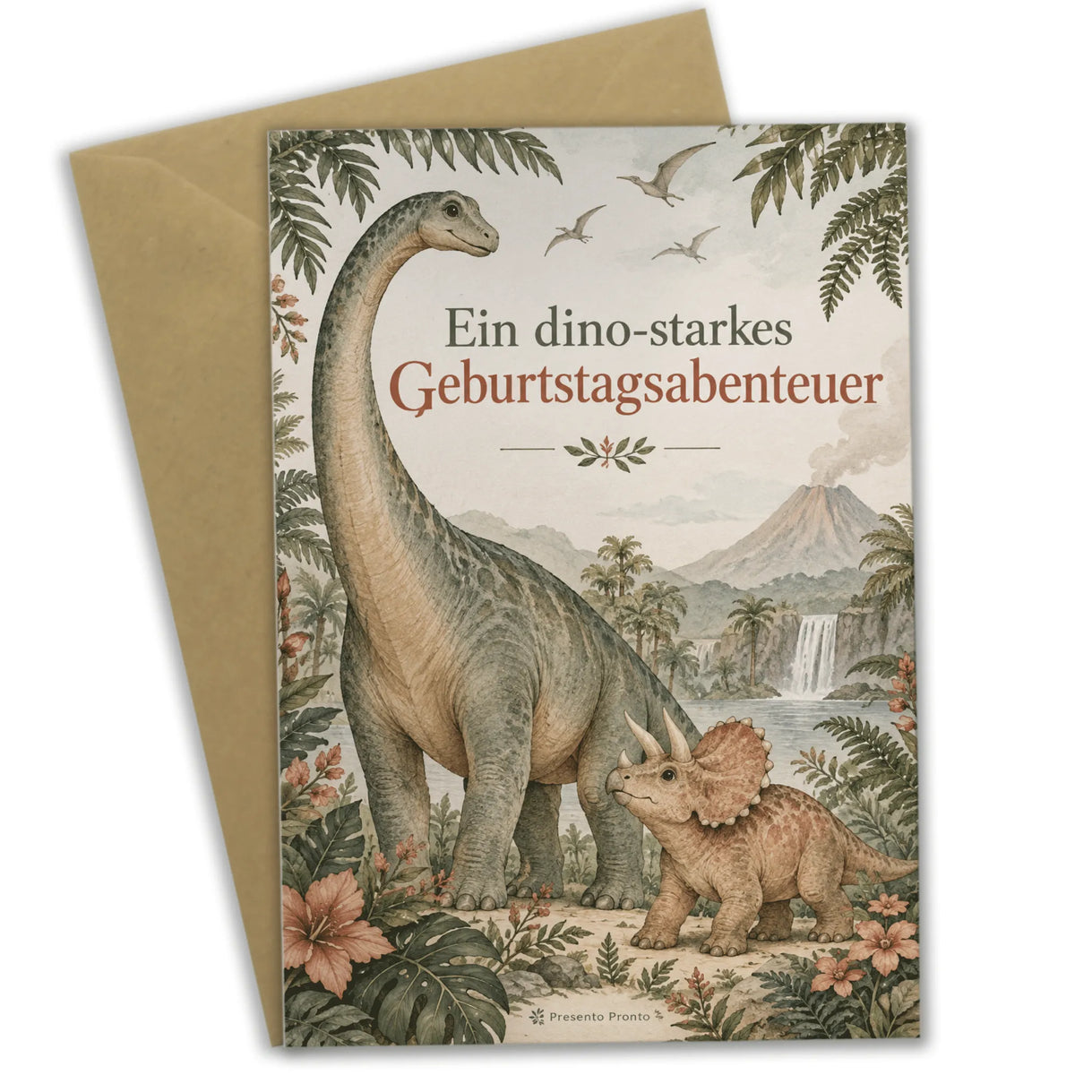 Abenteuerliche Einladungskarte mit Dino zum Kindergeburtstag|p:2014702|h:42da28905c6a566326d1ab13e351e15c