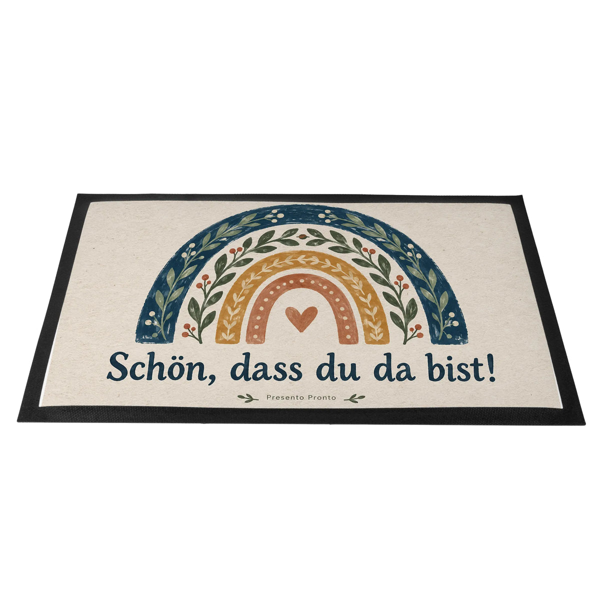 Herzliche Fußmatte mit Regenbogen für Gäste|p:2014710|h:16b73b07741c1a5bbb3e879936390c7f