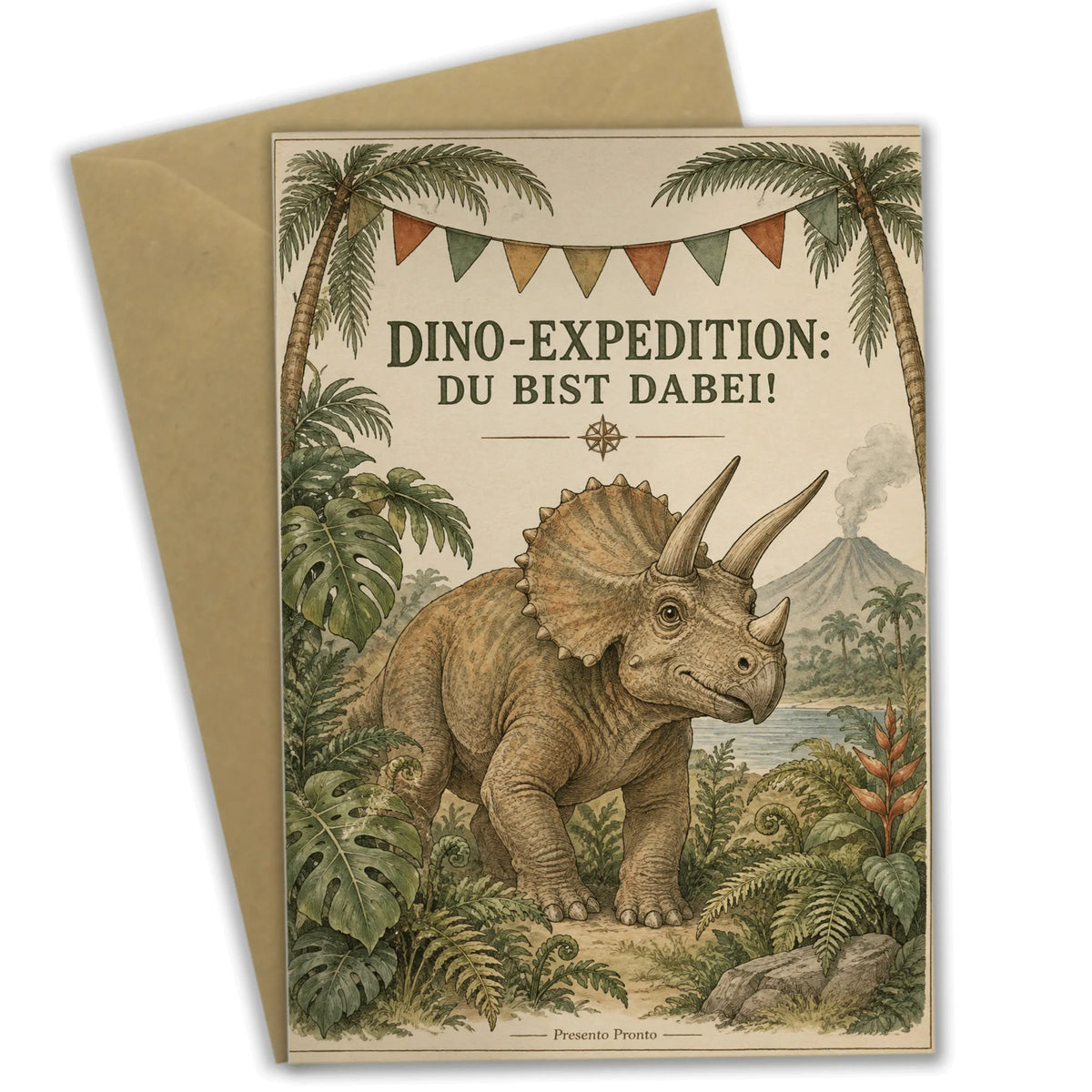 Spannende Einladungskarte mit Dino zum Kindergeburtstag|p:2014714|h:5c40eb16c9c7a04bfb129d6b99eeb911