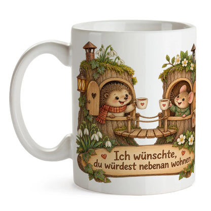 Liebevolle Tasse für Freundin Ich wünschte du würdest nebenan wohnen|p:2014721|h:14fe0e2b3530fae5b4c7dad281b60b9c