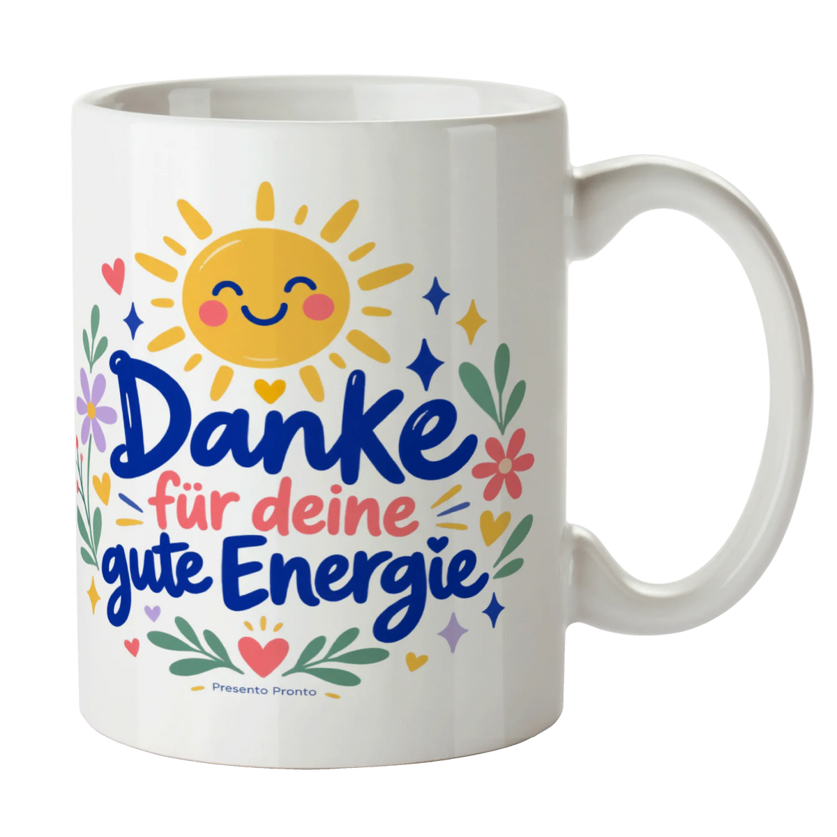 Fröhliche Danke Tasse mit lächelnder Sonne|p:2014729|h:9101239d3478752866247008548bb1d1