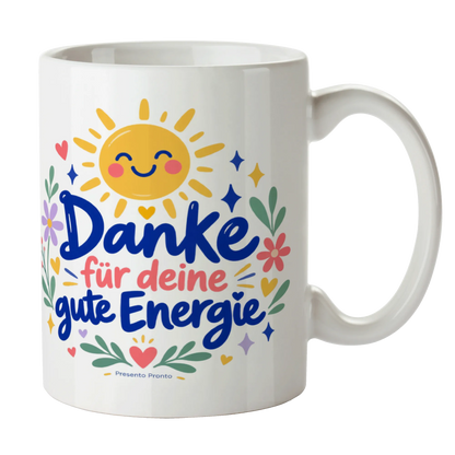 Fröhliche Danke Tasse mit lächelnder Sonne|p:2014729|h:9101239d3478752866247008548bb1d1