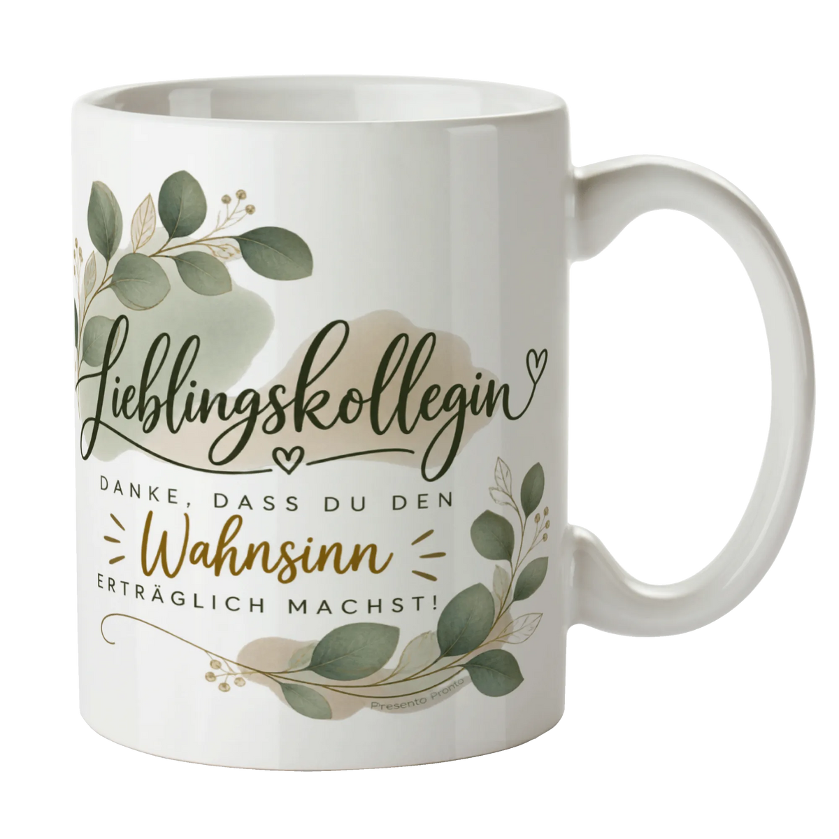 Lustige Tasse für die Arbeit für die Lieblingskollegin mit Eukalyptus|p:2014737|h:6546554b8e561da6738d40d87e4e3359