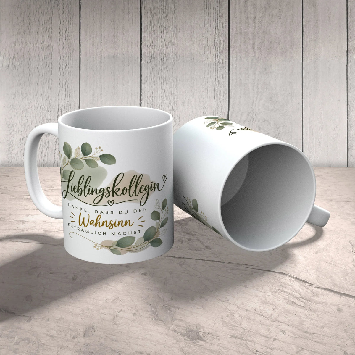 Lustige Tasse für die Arbeit für die Lieblingskollegin mit Eukalyptus|p:2014737|h:2cb4504db27c3e2f34f56f1de7a9f2be