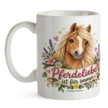 Liebevolle Tasse mit Pferd für Pferdemädchen|p:2014739|h:0f1347af0b772e8a62ba1b9ab2960374