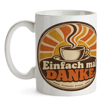 Herzliche Danke Tasse mit Retro-Abzeichen|p:2014743|h:36bc87a236d889166bca942d8c090dc4