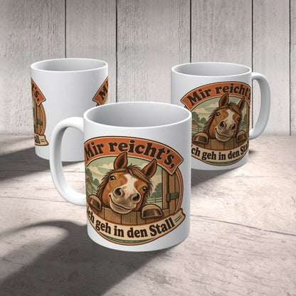Lustige Tasse mit Pferd für Stallliebhaber|p:2014744|h:4f0d6303aa0c5737c5d93090563110b2
