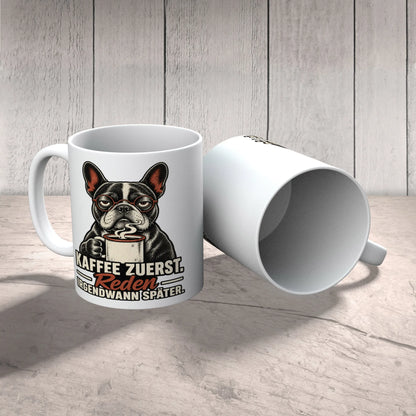 Lustige Kaffeetasse für Hundeliebhaber mit Bulldogge|p:2014751|h:d517ab06f934773564c670bbd5c9044b