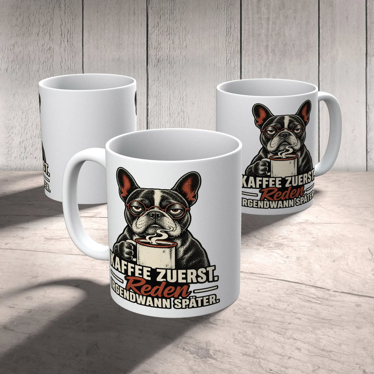 Lustige Kaffeetasse für Hundeliebhaber mit Bulldogge|p:2014751|h:6f35a60c7a57c3c5d2748f7e0338d144