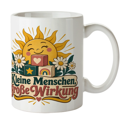 Herzliche Tasse für Erzieherin mit Sonne und Bauklötzen|p:2014752|h:904ae696204dc12e24c243c54f550d1f